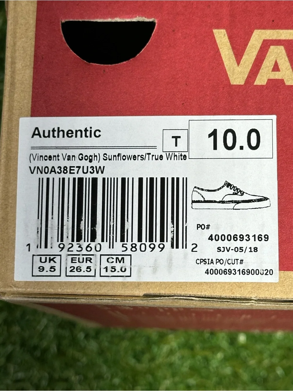 Vans rare vincent